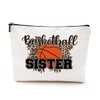 Basketball Sister Gifts Basketball Gifts Basketball Stuff Cosmetic Bags for