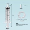 MKUCCD 30PCS 5ml Bulk Plastic Syringes without Needle with Measuring