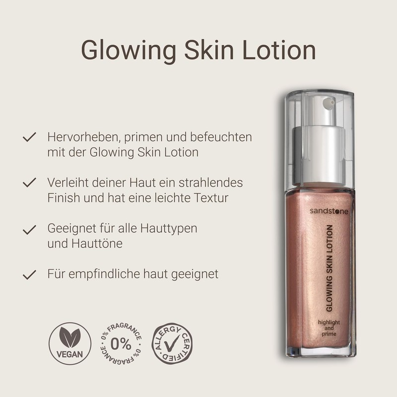 Sandstone Scandinavia Glowing Skin Lotion