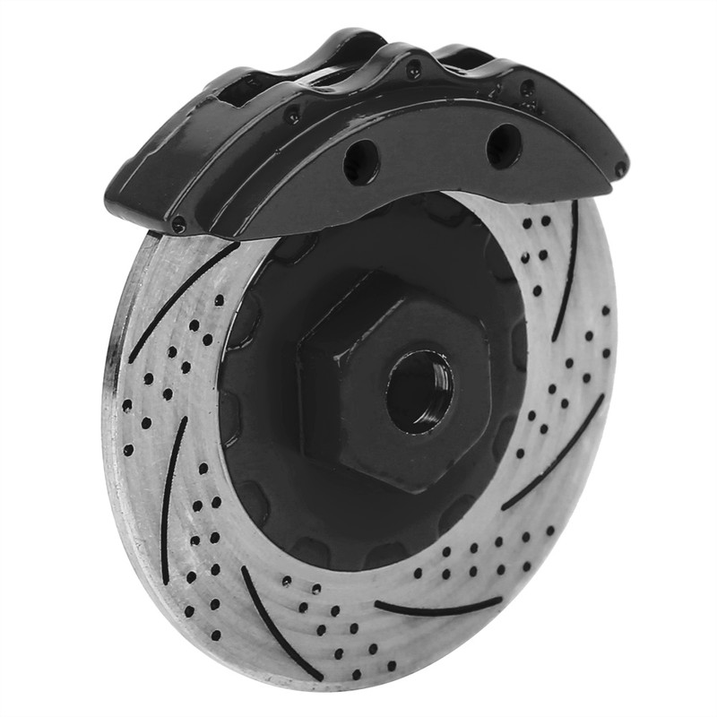 4Pcs Metal Simulation Brake Disc Calipers for Traxxas TRX4 TRX6
