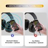 PROTEAR Bluetooth Ear Defenders Adults,with Integrated Microphone, High-Fidelity Speakers,48H+Playtime, Ideal