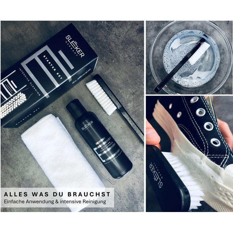 SLEEKER Unisex Starter Shoe Care Set, Colour Neutral, Colour-neutral