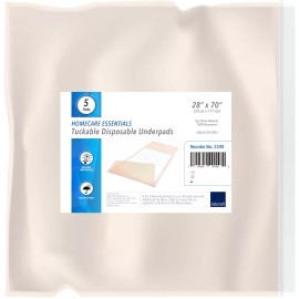 Abena Tuckable Disposable Underpad, (5 pieces/pack, 75 packs/case)