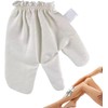 Guantes de Seda Cruda Garshana para Masaje Ayurvédico y Exfoliación