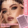 GEMERRY Cluster lashes, DIY Eyelash Extenisons 8-16mm D Curl Fluffy