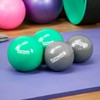 Komodo Weighted Toning Balls - Soft Pilates Yoga Training Pair