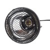 5.5in Reptile Lamp Fixture Uniform Heating Professional Shallow Dome Lamp