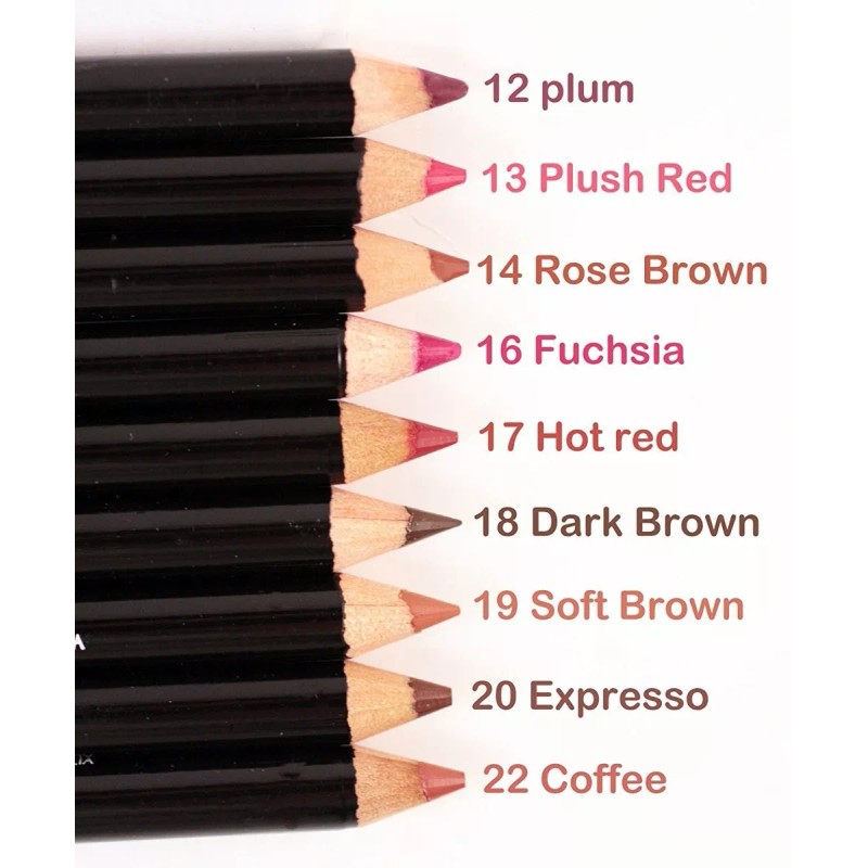 Nabi Cosmetics Lápices 54pcs Nabi Alta Calidad Lip Liner