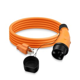 10FT EV Car Charging Cable Compatible with Golf Carts EV Power Cable Y-30 220V US Plug