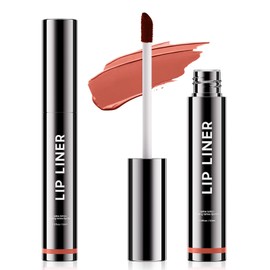 Fanterday Lip Liner, Lip Stain Peel Off, Matte Finish & Non-Fading Peel Off Lip Color for Women Lip Contour Makeup, Waterproof & Long-Wear, Easy to Use for A Beauty Lip Look with All Day (#03 Rose)