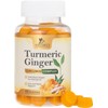 Turmeric Gummies with Black Pepper & Ginger for Best Absorption,