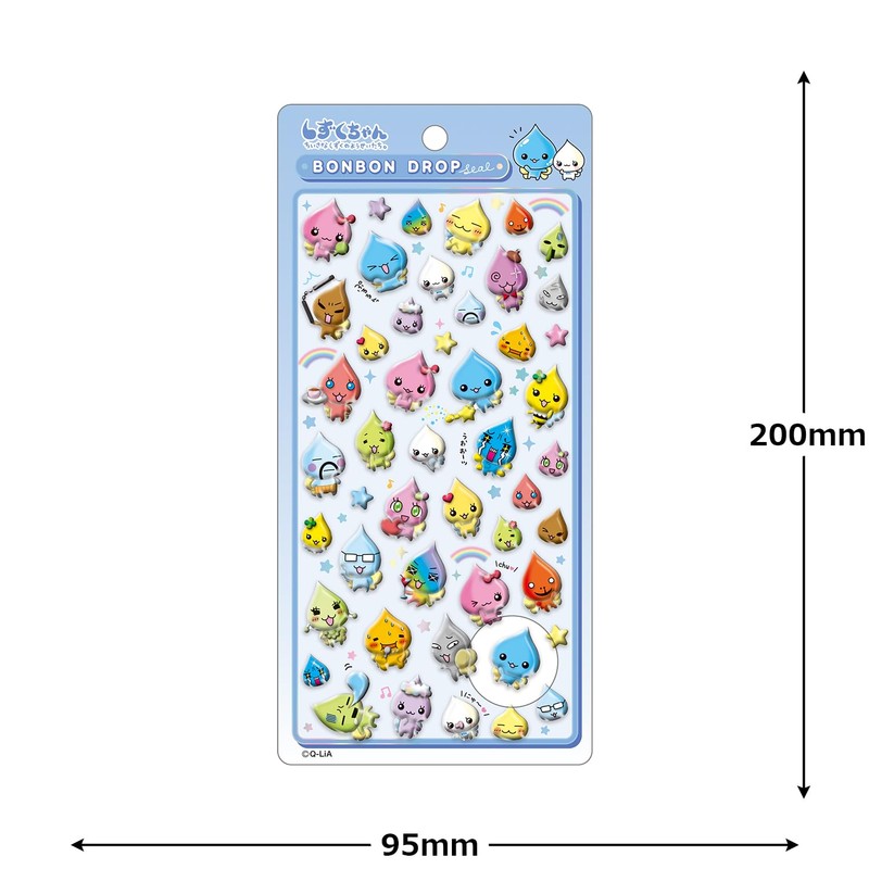 Coolia Shizuku-chan Seal Bonbon Drop Seal 94740 Forest Forest