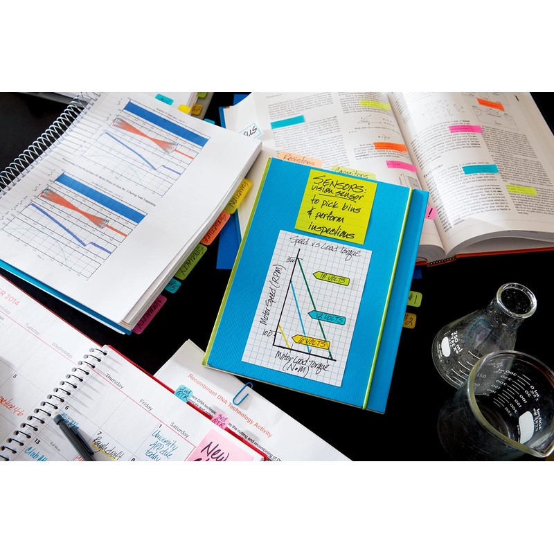 Post-it Super Sticky Notes, 4 in x 6 in, 2