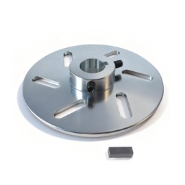 COEFEPIY 6 Inch Mechanical Brake Disc with 1 inch Bore for Manco 9598 9597 for Airheart MB-1 Yerf-Dog Carter ASW Go Kart for Predator 212cc 196cc 6.5hp GX160 Carter Drift Trike Cart Parts Rotor