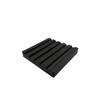 car-tuningsde Rubber Block 150 x 150 x 20 mm Ribbed