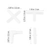 BUGUUYO 40pcs Inline Air Connectors for Aquarium Fish Tanks Straight