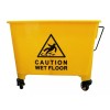 Dalpro Cubeta De Carrito Con Exprimidor 20 Litros Color Amarillo