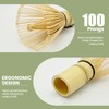 HYSHLC Matcha Whisk Set 4-Piece, Japanese Bamboo Chasen, Chashaku Scoop,