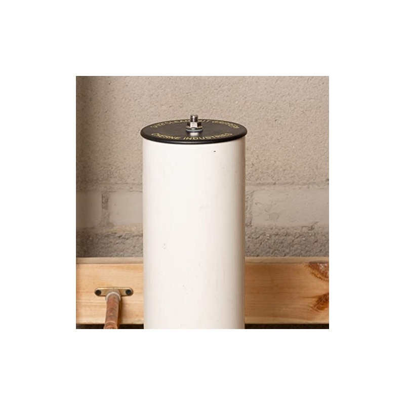 Cherne 270138 Gripper 3-1/2 in. Black Mechanical Clean Out Plug