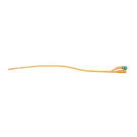 Dover™ 2-Way Foley Silicone Elastomer Coated Latex Urethral Urinary Catheter, 24FR, 30ML, Carton of 10