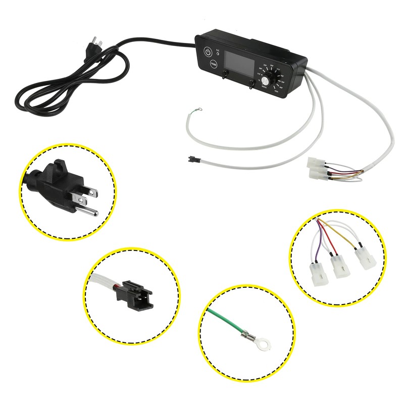 Digital Thermostat Controller Board Kit Replacement for Pit BOSS 3/4/5
