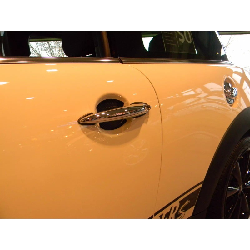 Cupeez Carbon Fiber Car Door Handle Scratch Protector Guard Trim