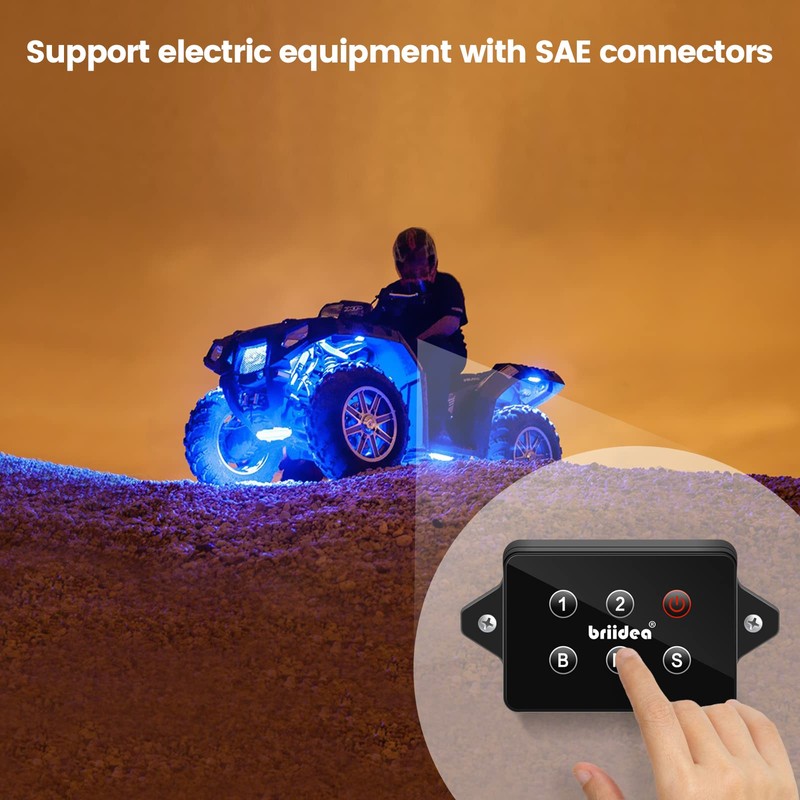 Power Panel Switching System, Briidea Plug-and-Play SAE Power Switching System