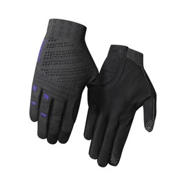 Giro W Xnetic Trail Womens Mountain Cycling Gloves - Titanium/Electric Purple (2023), Small
