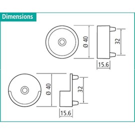 Kitchen Inventions Matte Brass One Pair 1 5/16 Inch Diameter Round Wardrobe Closet Rod End Support Flanges - One Open and One Closed Caps with Installation Screws, KIRH2215601160/2215611160MB