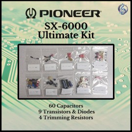 Pioneer SX-6000 Receiver Ultimate Upgrade Kit Genuine Parts Restoration