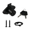 Chinflly Desk Cabinet Lock,Antique Black Drawer Dreeser Cabinet Lock with