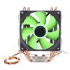 CPU Fan 4 Heatpipes 90mm 3pin Noiseless Plug and Play