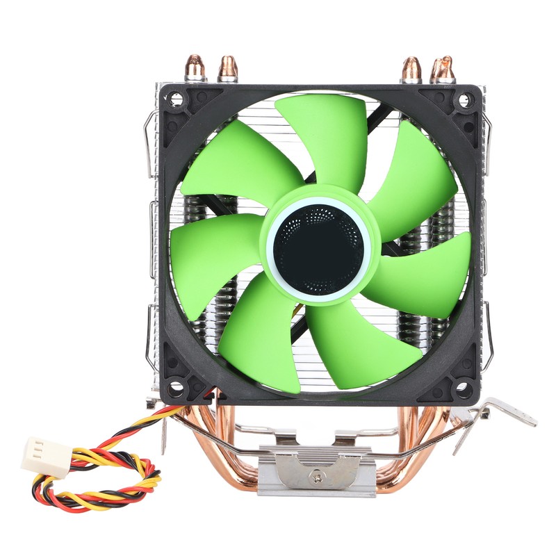 CPU Fan 4 Heatpipes 90mm 3pin Noiseless Plug and Play