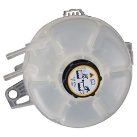 TRQ Radiator Coolant Reservoir Expansion Tank Overflow Bottle Compatible with 2021-2023 Ford Bronco Sport 2020-2022 Escape 2022-2023 Maverick FO3014182