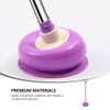 DOITOOL Toilet Plunger Toilet Bowl Cup Rubber Toilet Plunger with
