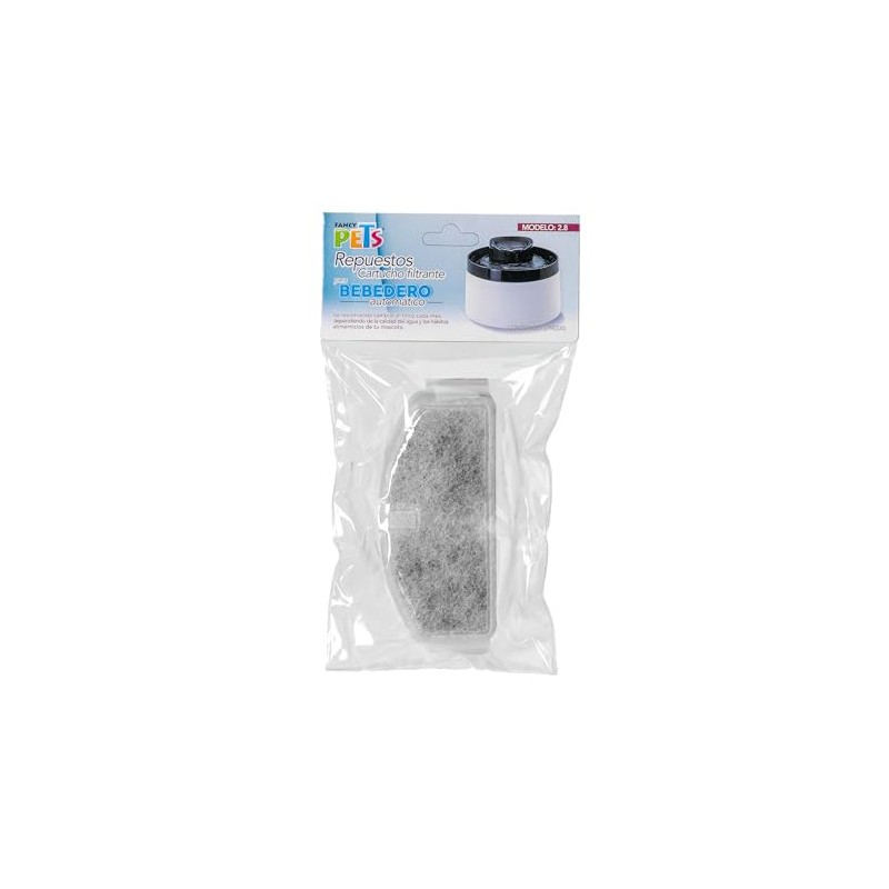 Fancy Pets Cartuchos Filtro para Bebedero Automático con 2 Piezas