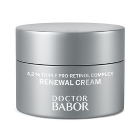 BABOR DOCTOR Renewal Cream | Regenerating anti-aging and anti-pigmentation face cream with pro-retinol complex | For radiant, rejuvenated skin | Refines the complexion | Vegan | 50ml