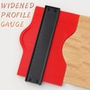 2 Pack Contour Gauge Profile Tool, Irregular Shape Duplicator with