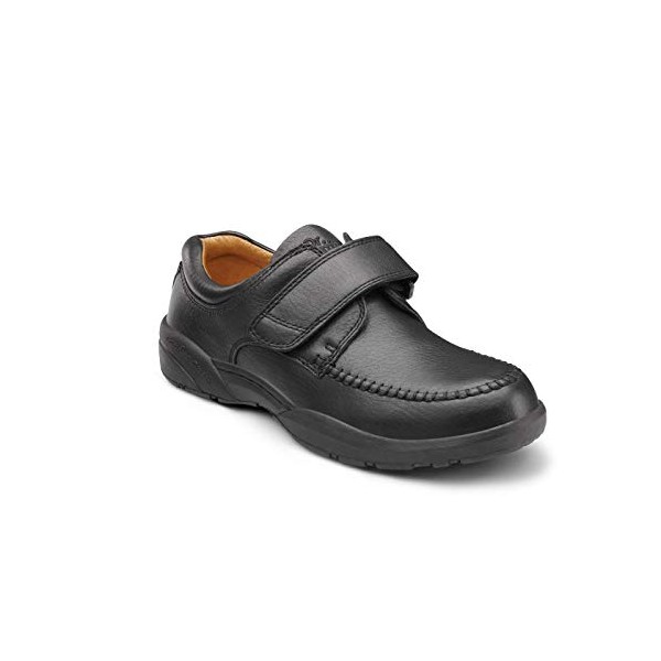Dr. Comfort Men's Scott Diabetic Casual Shoes: Black 11.5 Wide (E/2E)