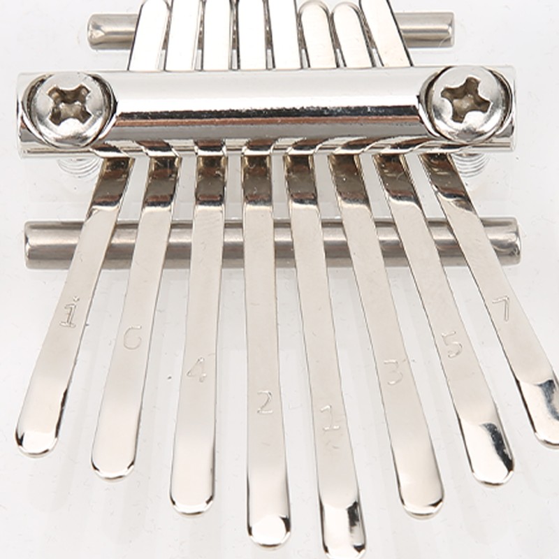 Thumb Piano Crystal Mini Portable Fruit Mbira Music Instrument for