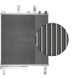 PHILTOP 74436 Air Conditioning A/C Condenser For Ram 1500 2011-2019,Ram 2500 2012,Ram 2500 2013,Ram 3500 2012,Ram 3500 2013 Replace# 4436