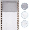 5 Piece Baby Bedding Duvet Pillow with Covers & Jersey