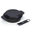 Belmont Black Cast Iron Combo Skillet 6.5 inch BM-405