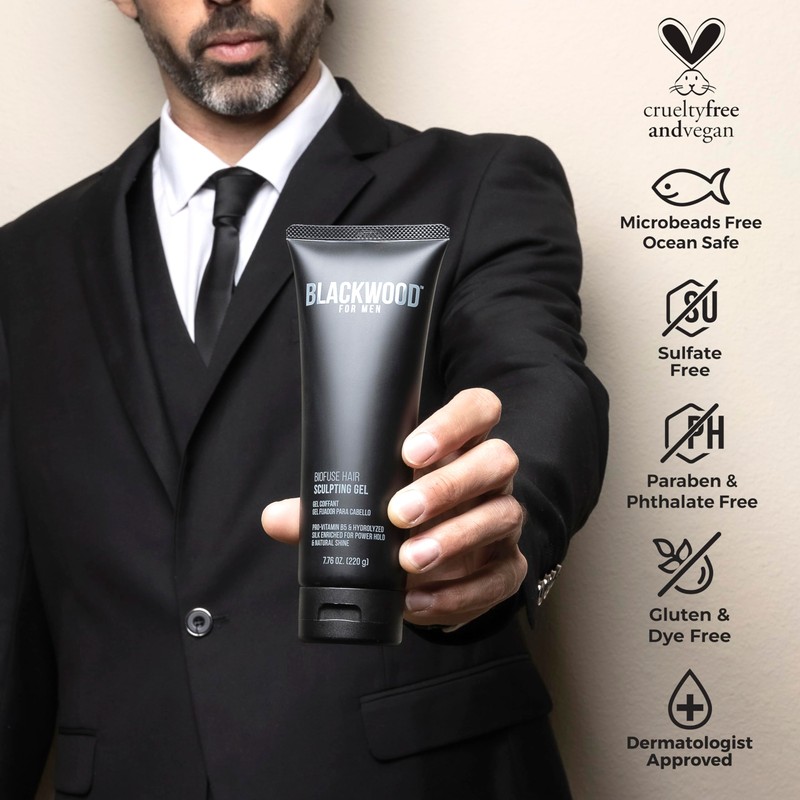 Blackwood For Men BioFuse Hair Sculpting Gel - Long Lasting