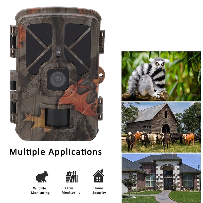 Trail Camera Professional 4K 36MP Infrared Night Vision 2.4 Inch