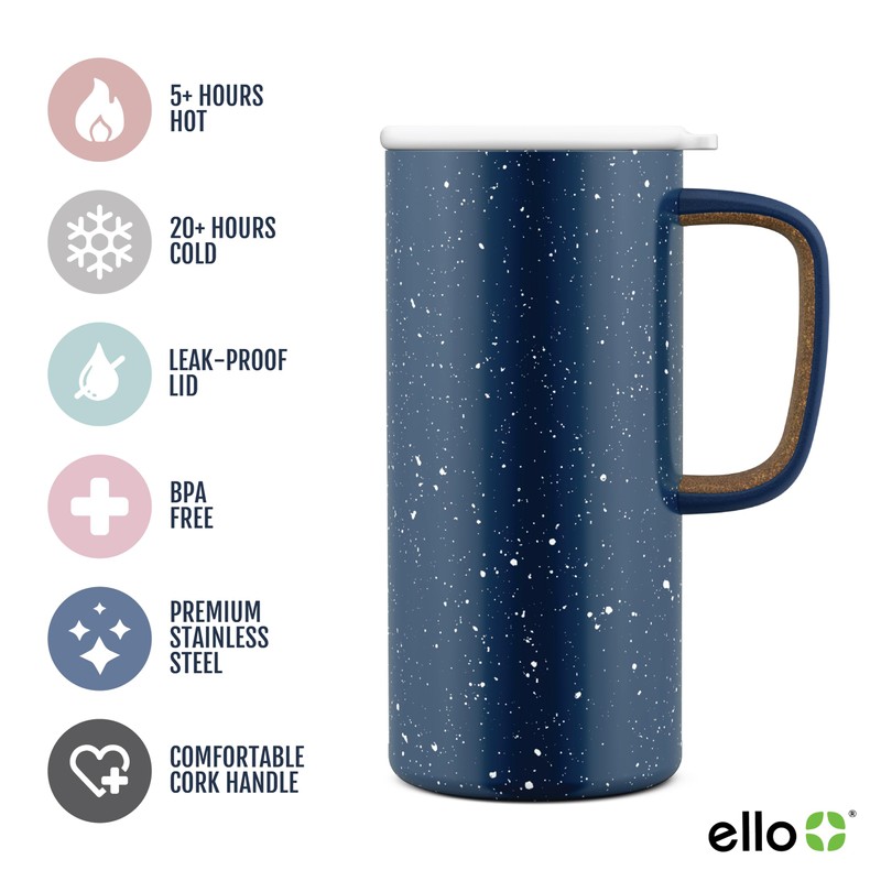 Ello Campy - Botella de Agua de Acero Inoxidable aislada