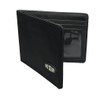 Big Skinny Men's RFID Blocking Bifold Wallet (Black)