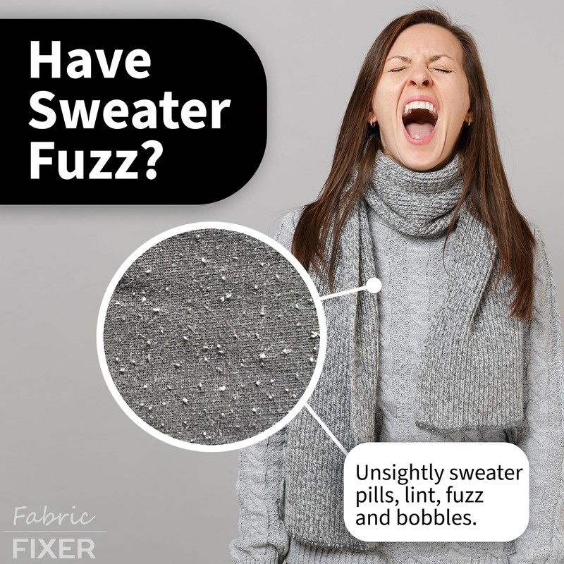 Cashmere Sweater Comb for Pills and Fuzz with Brass Teeth