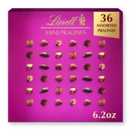 Lindt Mini Pralines Assorted Chocolate Candy Gift Box - 36ct/6.2oz - Default