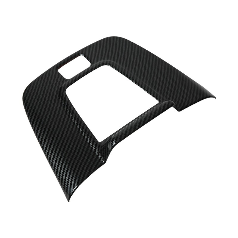 Car Interior Dashboard Trim Behind Navigation Carbon Fiber Style Replacement